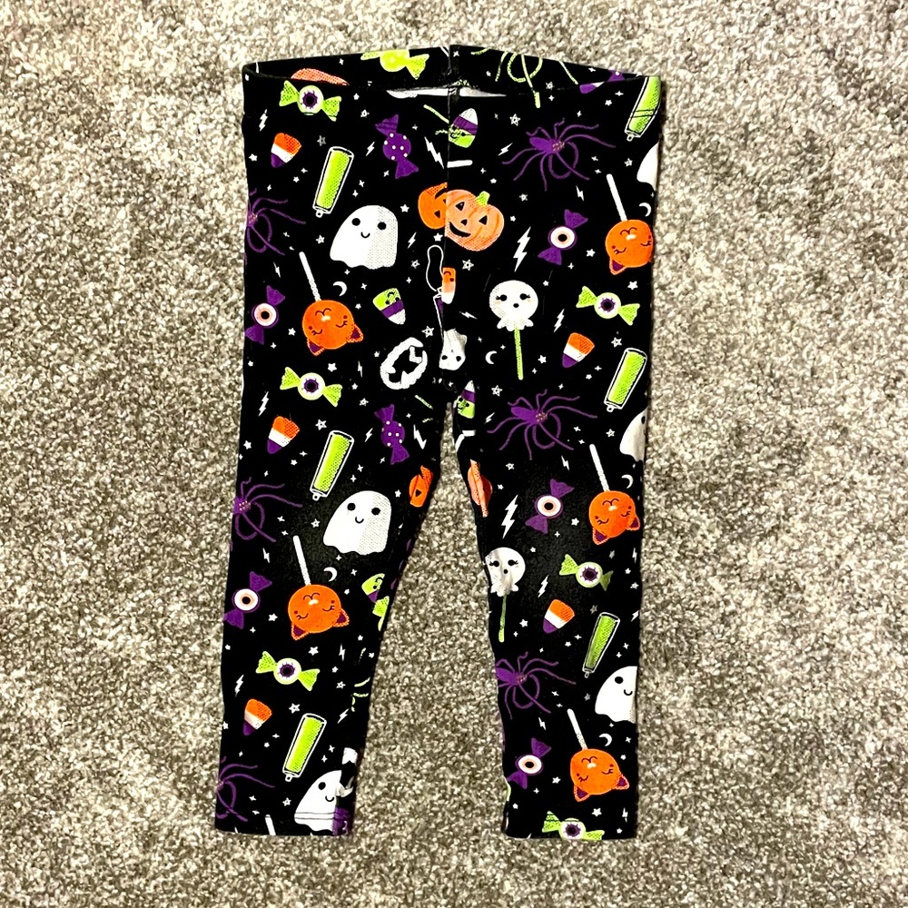 18m Halloween leggings